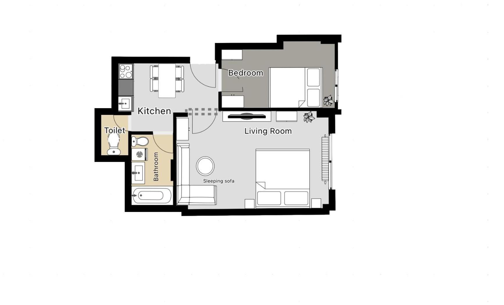 2Br 1,5Bath Chic City Suite Near Wenceslas Square Прага Экстерьер фото